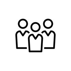 group icon vector illustration