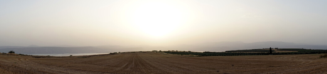 Obraz premium Sunset in Israel