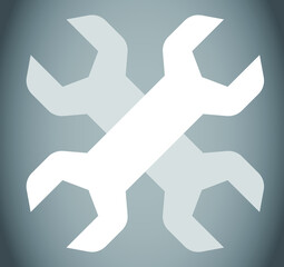 White Spanner icon 5