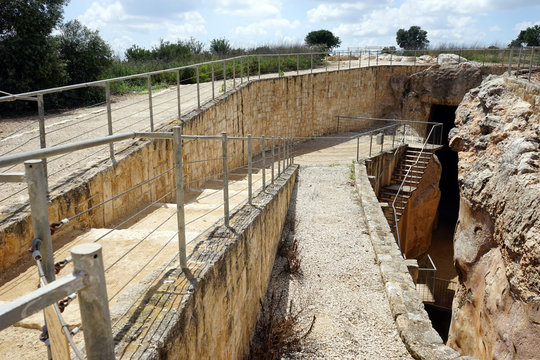 Entrance of tank