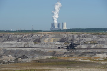 Tagebau südlich Leipzig