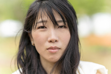 公園で彼女とデート