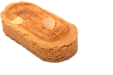 tasty cookie isolated on the white