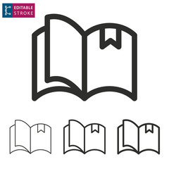 E-learning line icon. Editable stroke.