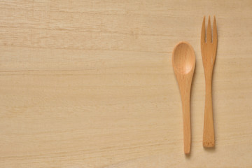 Wooden cutlery

