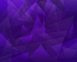 Fototapeta premium Triangle Blue Background