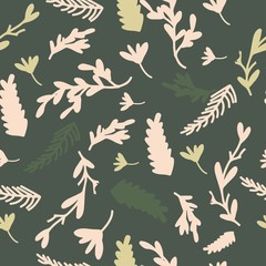 Floral seamless pattern for your design
