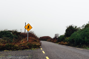 Road sign in the Wild Atlantic Way