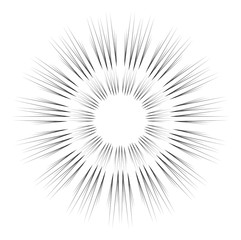 Obraz premium abstract Circular sparkle black rays explosion