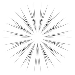 abstract Circular sparkle black rays explosion