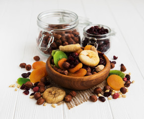 Mixed dried fruits