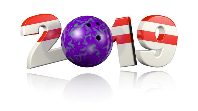 Bowling ball 2019 design in Infinite Rotation