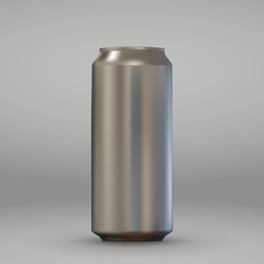 realistic aluminium can