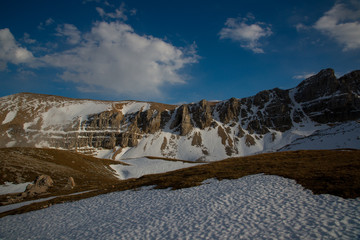 A bright ascent to the mountain of Oshten, Adygea