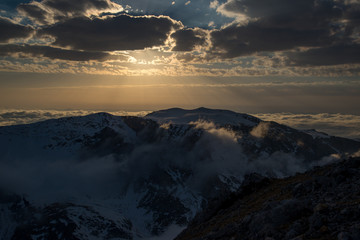 A bright ascent to the mountain of Oshten, Adygea