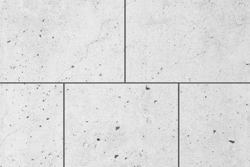 Outdoor white stone tile floor background