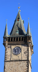 medieval tower in Prague in the Czech Republic © ChiccoDodiFC