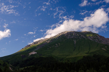 Fototapeta premium Majestic mountain landscapes of the Caucasian reserve