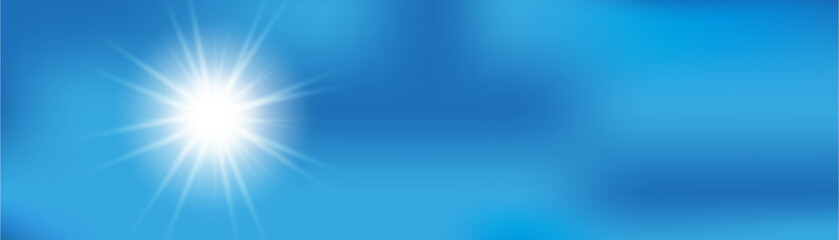 Obraz premium Sommer Hintergrund Banner