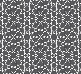 Classical Moroccan geometric seamless pattern