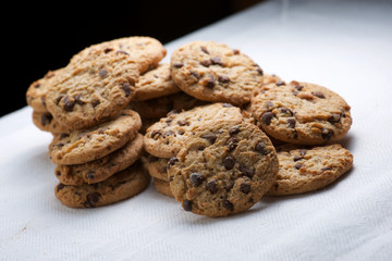 Cookies close up