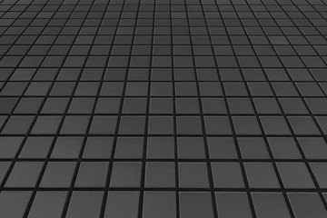Black stone floor background