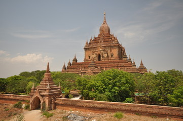 Temple in Bagan Myanmar (Burma)