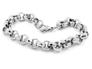Silver Bracelet - Jewelry - Stainless Steel