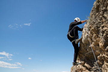 Climbing in Spain