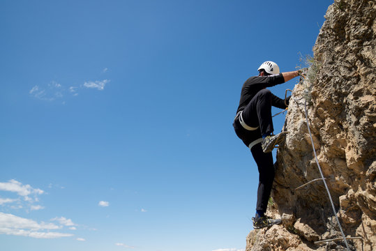 Climbing in Spain