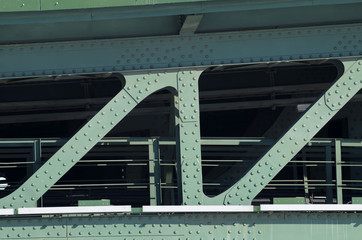 Reinforced metal construction.