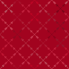 Seamless pattern with archery for your design