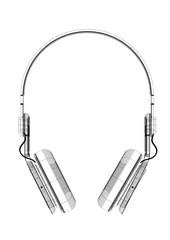 Headphones Architect blueprint - isolated