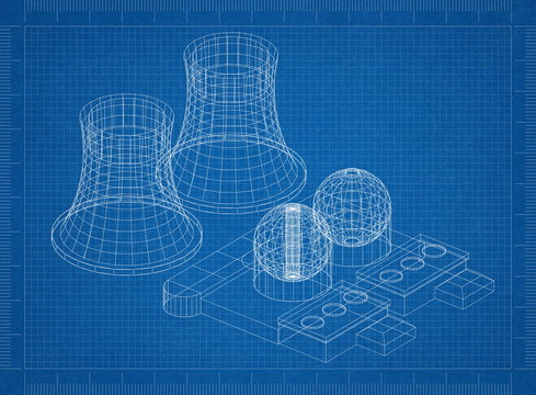 Nuclear Power Plant Architect Blueprint