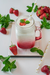 Strawberry yogurt