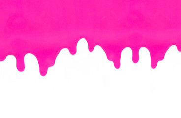Pink color dripping, Color Dropping Background