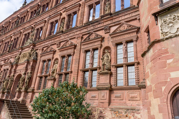 Heidelberg. Castle. Beautiful views. Pictures inside and outside the castle.  
