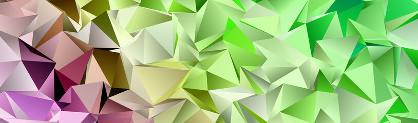 Abstract Low-Poly triangular modern background