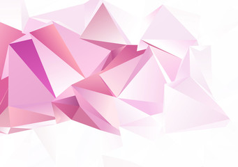 Abstract background. mosaic triangulated texture