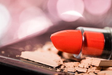Beauty lipstick macro
