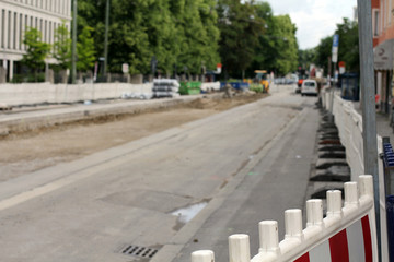 Baustelle - Strassenbau