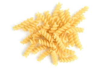 Pasta isolated on white background.