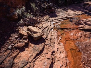Hiking near Sedona, Arizona