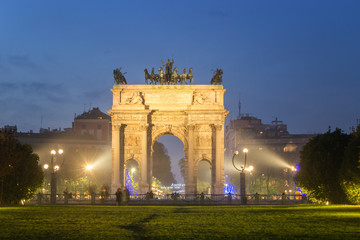 Arch of Peace - Sempione Park, Milan, Italy