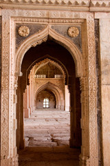 Fototapeta na wymiar Arched Stone Doorways, Mandu