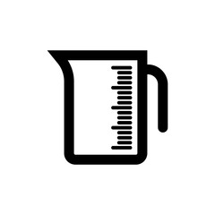 jugs silhouette vector icon