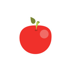 Apple icon. Vector Illustration