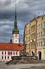 Urban scenic of Olomouc, Czech Republic