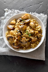 Risotto with mushrooms