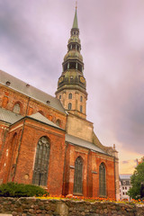 St.Peter`s church, Riga